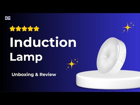 This Smart Lamp Knows When You’re There! | Intelligent Induction Lamp Review