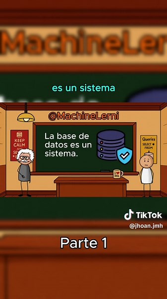 📊 ¿Qué es una base de datos? (Parte 1) 👨‍🏫 Aprende de forma clara y divertida qué son y cómo funcionan las bases de datos relacionales. 🎉 SQL explicado fácil y sin aburrirte. 📺 Mira la clase completa en nuestro canal Machine Lerni en YouTube. 👉 Link en la bio #SQL #CursoSQL #Data #MundoDeDatos #MachineLerni