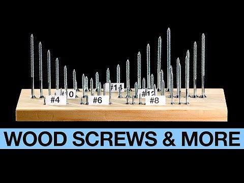 Wood Screw Sizes Explained - A Beginners Guide