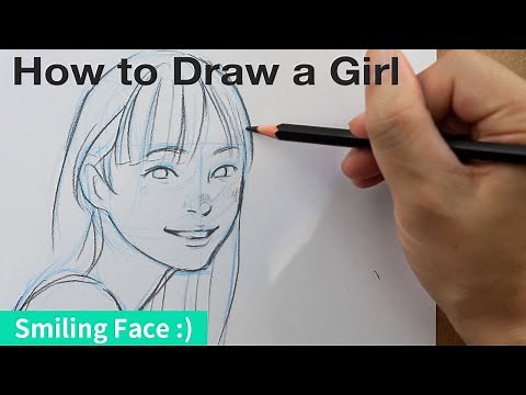 How to draw a Smiling Face :)