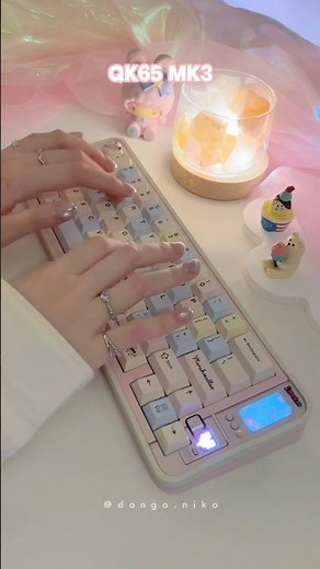 🍬 QK65 MK3 | keyboard with mini screen