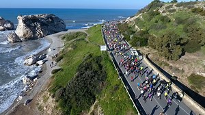 80 reactions · 63 shares | Have you ever seen a more breath-taking scenery than the Start of the Logicom Cyprus Marathon at Aphrodite's Birthplace in Pafos?  Experience the majestic scenic views at the 25th Logicom Cyprus Marathon. See you in Pafos, 12th March 2023.  https://www.LogicomCyprusMarathon.com/ | Cyprus Marathon | Facebook