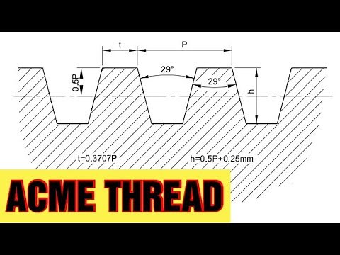ACME THREAD DRAWING