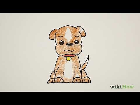 How to Draw a Cartoon Dog
