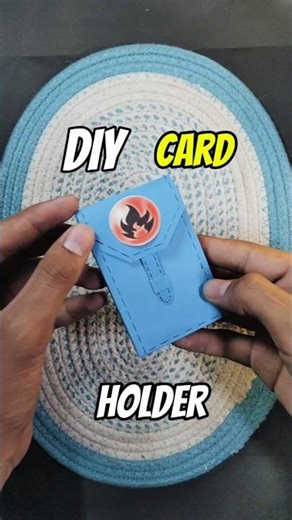 Easy DIY Paper Card Holder 💳 | DIY Wallet | DIY Card Holder ✂️#shorts #papercraft #diy #craft #viral