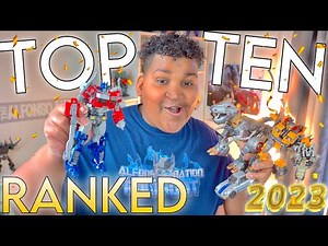 My TOP 10 Transformers Figures COLLECTED in 2023 | STUDIO SERIES + Premium RANKED!