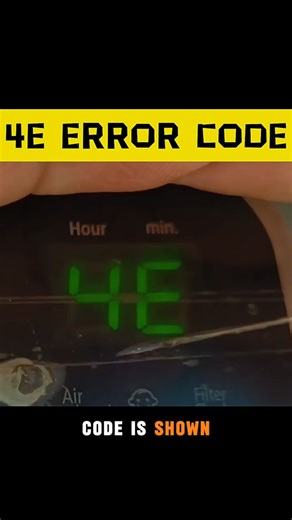 Fix Samsung Top Load Washer Errors | 4E dE UE OE IE SE Explained