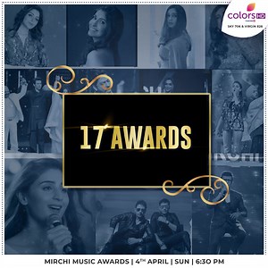 12 reactions | Celebrating and felicitating the greatest singers of the industry. #MirchiMusicAwards 2021 on 4th April, Sunday, 6.30 pm. . . #awardsnight #singers #ColotsTvUK #ColorsTV | COLORS TV | Facebook