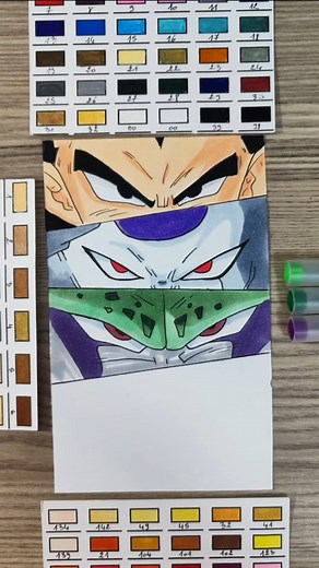 17 reactions | Cell eyes Drawing  #dragonballz #dragonball #dbz #challenge #animeart #viral #part2 #foryoupage #fyp | Art Drawing | Facebook