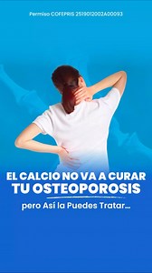 180K reactions · 35K shares | El calcio no cura la OSTEOPOROSIS, la...