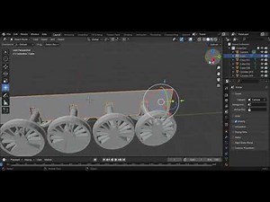Blender Basics: Steam Locomotive Base Frame