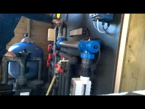 Opstarten van de zwembad pomp