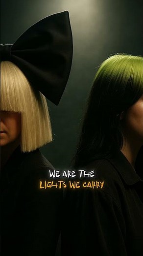 Sia & Billie Eilish - Lights We Carry (Inspirational Song) | Emotional Lyric Video 2025