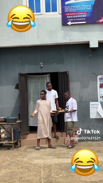 Funny Prank with Troublemaker Cartoon Boy