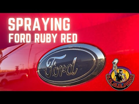 Ford Ruby Red made easy with ultra 9k