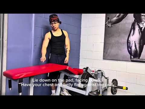 How to Use the Lying Leg Curl Machine (Hamstring Workout Tutorial)
