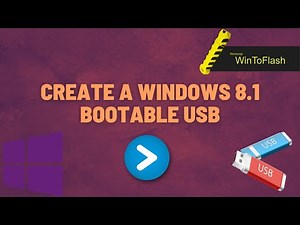 How to create a Windows 8.1 Bootable USB | Level 1