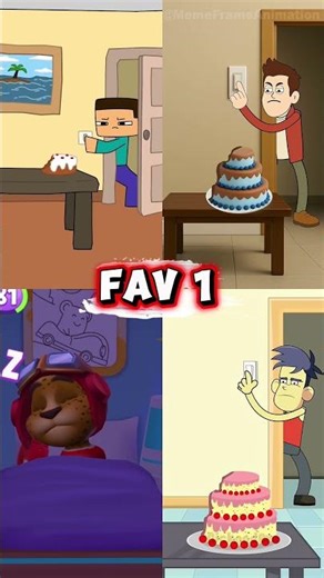 Who is eating cake (Animation meme) #animationmemes #funny