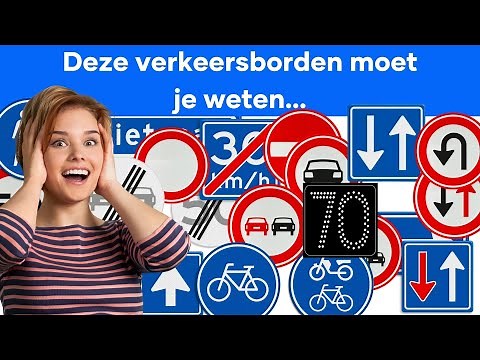 Verkeersborden theorie examen oefenen