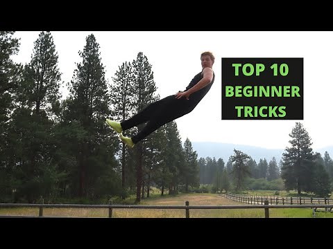 Top 10 Easy Trampoline Tricks (For Beginners)