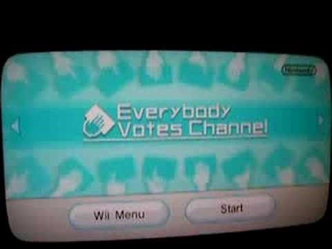 My Wii Menu Updated 07/26/08