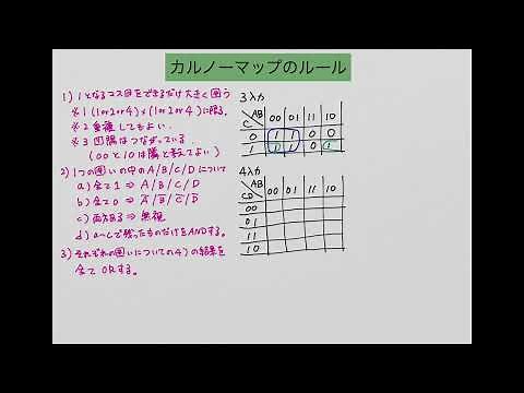 電気電子工学基礎：Lec14-2（カルノーマップ）