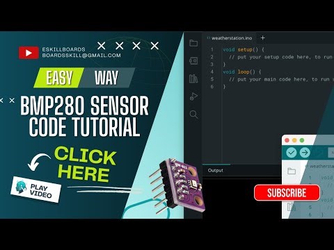 How to Get Temperature & Pressure from BMP280 Sensor Using ESP32