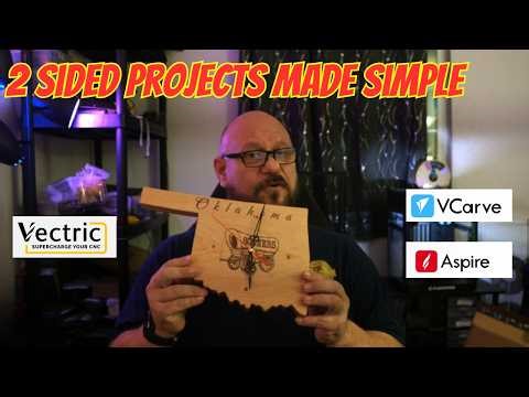 The Secret to EASY 2-sided Carving on Your CNC Machine