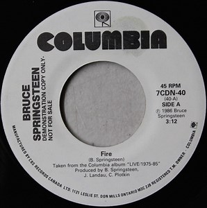 Bruce Springsteen - Fire