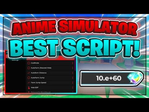 Anime Simulator Script GUI / Hack (INFINITE GEMS, GODMODE, AUTOFARM, AND MORE) *PASTEBIN*