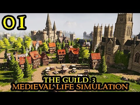 The Guild 3 - FRESH START || Medieval Life Economy Simulation || HARD Difficulty | FULL RELEASE