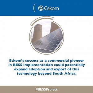 3.3K views · 17 reactions | Eskom's large-scale Battery Energy Storage System (BESS) project validates the technology, paving the way for wider adoption and export. Maintaining and servicing BESS involves these steps  #BESSProject | Eskom Hld SOC Ltd | Facebook