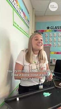 Words matter! A teacher's lesson in kindness goes viral!