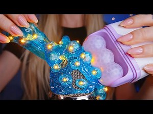 ASMR Sleep Aid ~ 100+ Satisfying Slime Triggers For Sleep and Tingles (ASMR No Talking)