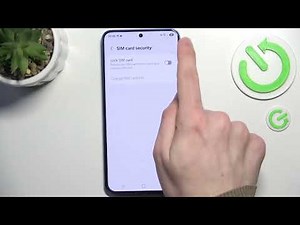 SAMSUNG Galaxy S25 - Comment changer le code PIN de la carte SIM ?