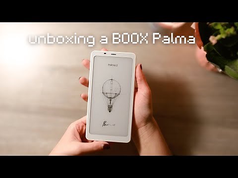 Unbox and Set Up a Phone-Sized eReader With Me | BOOX Palma 2