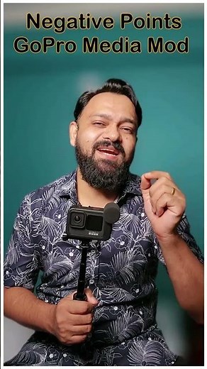 GoPro Media Mod Negative Points #shorts #productreview | GoPro 11 hero media mod