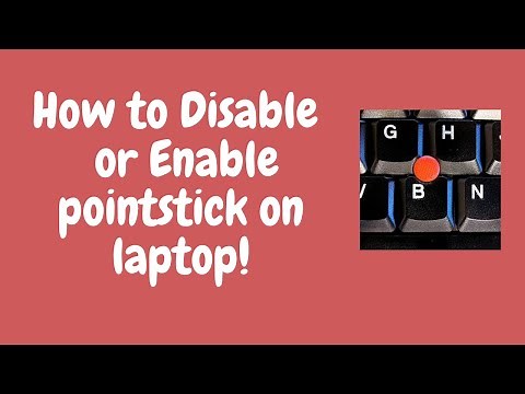 How to Disable or Enable Pointstick on Laptop || Window 10 || Easy and Simple || smartabout