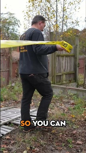 Securing Property Caution Tape & No Trespassing Signs