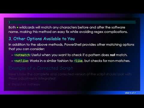 Resolving the nested quantifier error in PowerShell Script
