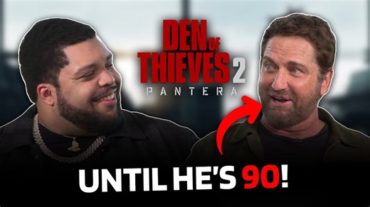 Den of Thieves 2 cast can't stop themselves: Gerard Butler & O'Shea Jackson Jr. interview