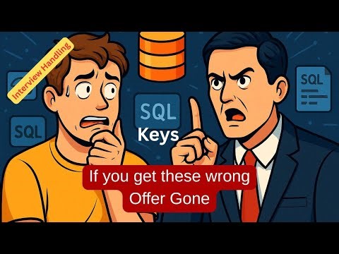 SQL Keys — Candidate ,Composite ,Unique vs Primary Key & SQL Commands #sqlinterview #rdbms #freshers
