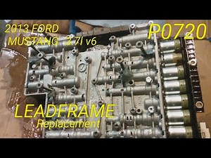 P0720 p0722 FORD MUSTANG
