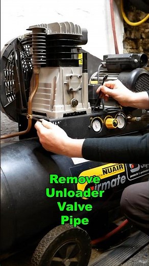 Air Compressor Unloader Valve Repair #shorts #mechanic #howto