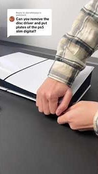 How to install the disc into the PS5 Slim Digital Edition