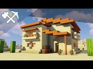 Easy One Chunk Desert House | Minecraft Tutorial