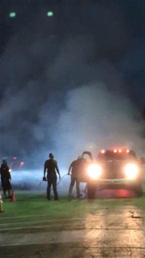 Runaway Diesel Explosion! #truck #explosion