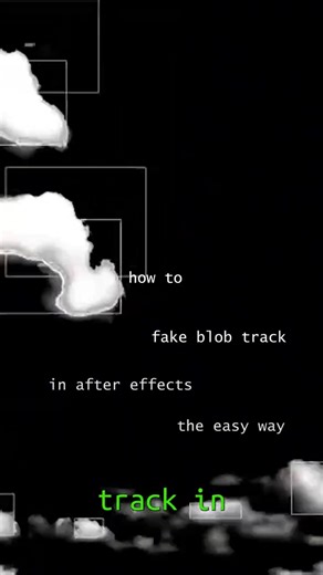 easy blob tracking tutorial (after effects)