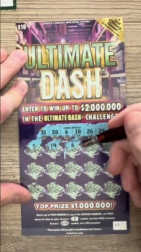 Ultimate Dash | NC Lottery Scratch Offs