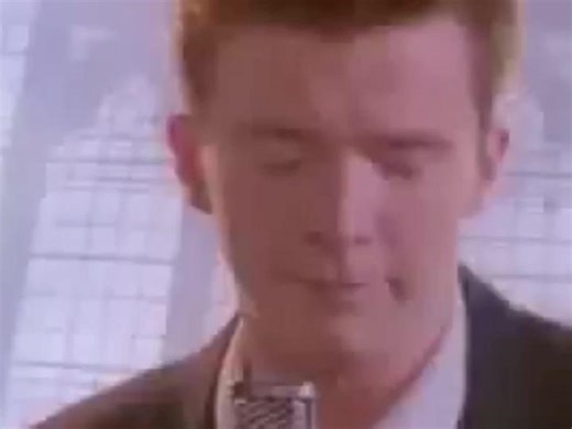 # | rick astley gets rick rolled